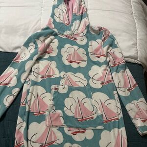 Boden Multicolor Hooded Swimsuit Cover